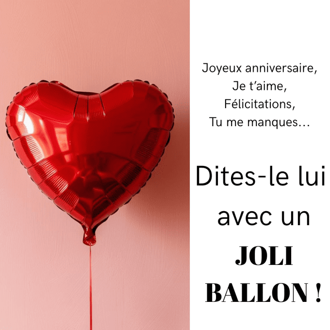 BOX COEUR + MESSAGE PERSONNALISE  - Coloris au choix