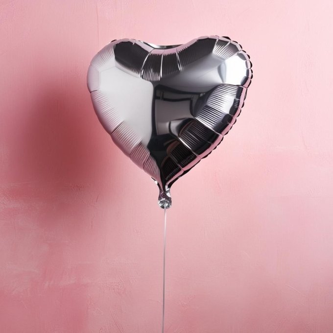 BALLON-BIJOU + MESSAGE PERSONNALISE - Coloris au choix
