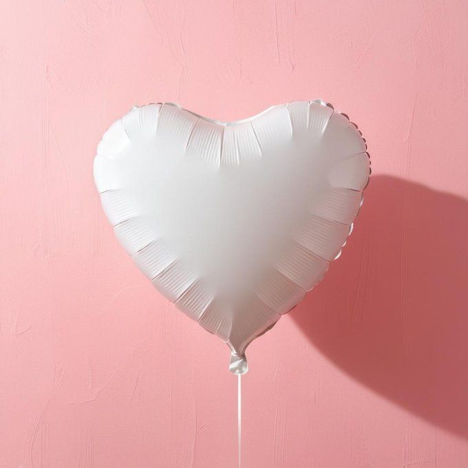 BOX COEUR + MESSAGE PERSONNALISE  - Coloris au choix
