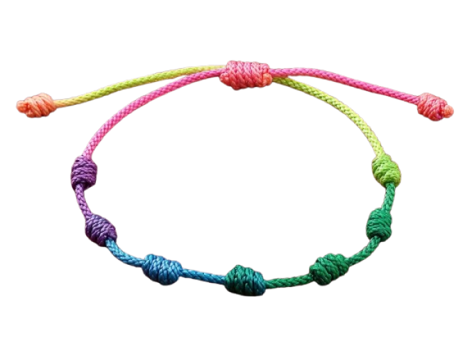 COFFRET POUR L'ECOLE - LE BRACELET AUX  7 NOEUDS