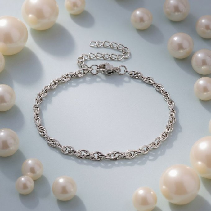 CARTE ET BRACELET A MA FEMME - Doré ou argenté 