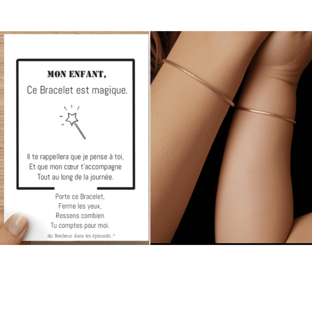 CARTE MON ENFANT + BRACELET (de 1 à 10 Bracelets) - D13 