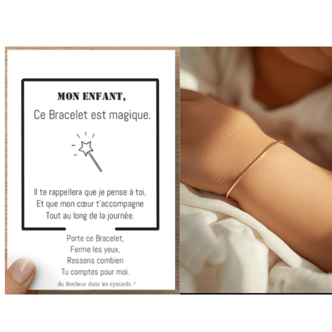 CARTE MON ENFANT + BRACELET (de 1 à 10 Bracelets) - D13 