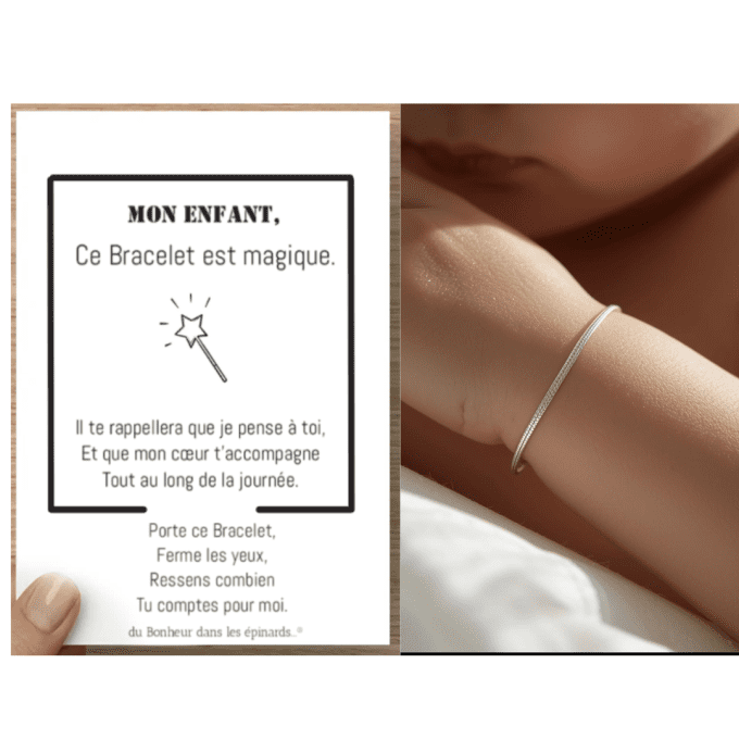 CARTE MON ENFANT + BRACELET (de 1 à 10 Bracelets) - D13 