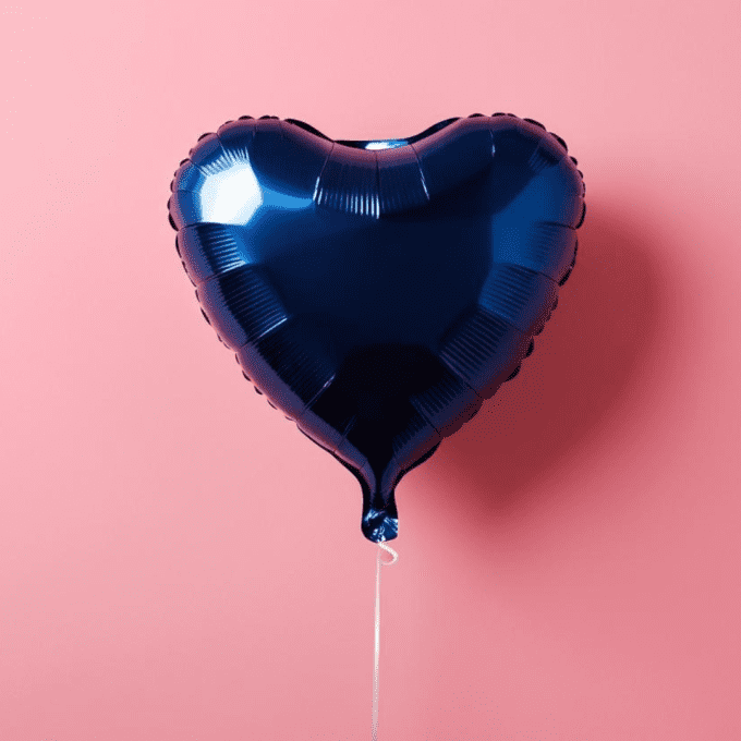 BOX COEUR + MESSAGE PERSONNALISE  - Coloris au choix