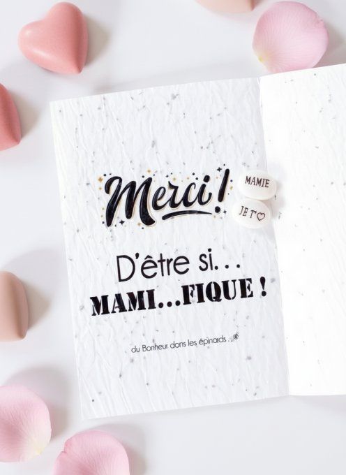 DUO MAGIQUE CARTE A PLANTER + GRAINE  A PLANTER - F25