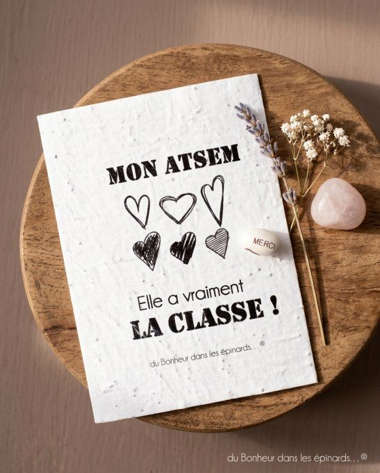DUO MAGIQUE CARTE A PLANTER + GRAINE A PLANTER - ATSEM 