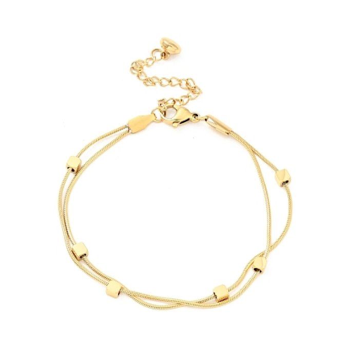 CARTE MERE-VEILLEUSE + 1 BRACELET DOUBLE RANGS -F06 