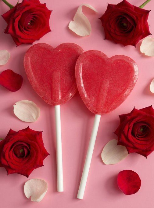 CARTE PETITE DOUCEUR + 2 SUCETTES COEURS - S29 