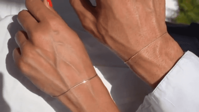 CARTE + 2 BRACELETS  - VIENS ON MET UN BRACELET EN COMMUN - R68